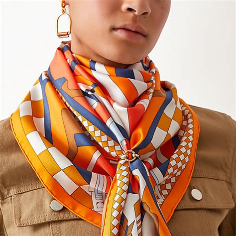 how to wear hermes scarf as shirt|Hermes scarf style guide.